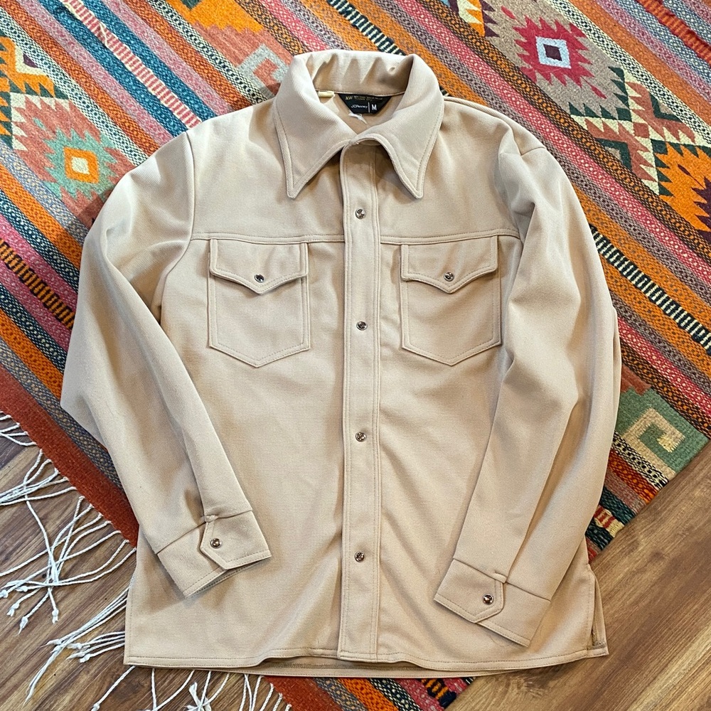 70s JcPennys rodeo Pearl snap button-up